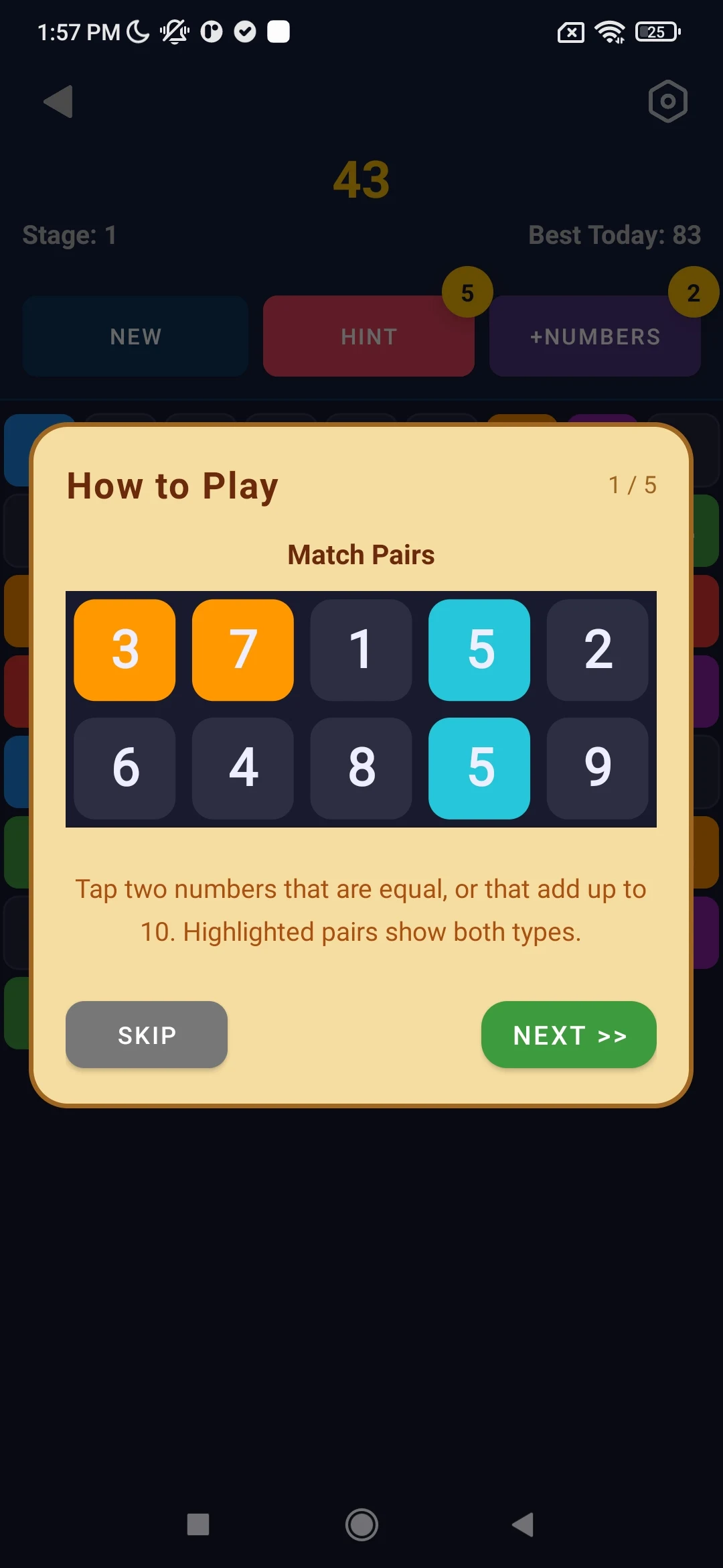 Number Games: Match Numbers screenshot